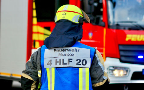 FW Hünxe: Ausgelöste Brandmeldeanlage - Foto: presseportal.de