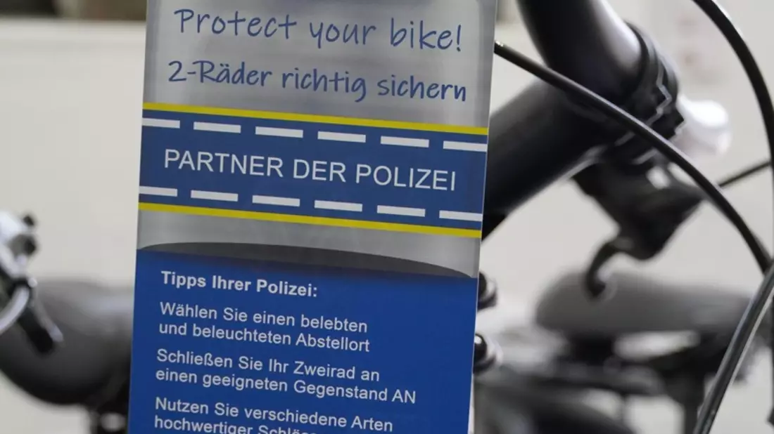 POL-GÖ: (137/2024) Landesweite Kampagne Protect your bike der Polizei Niedersachsen auch in Stadt und Landkreis Göttingen gestartet - Bild: presseportal.de