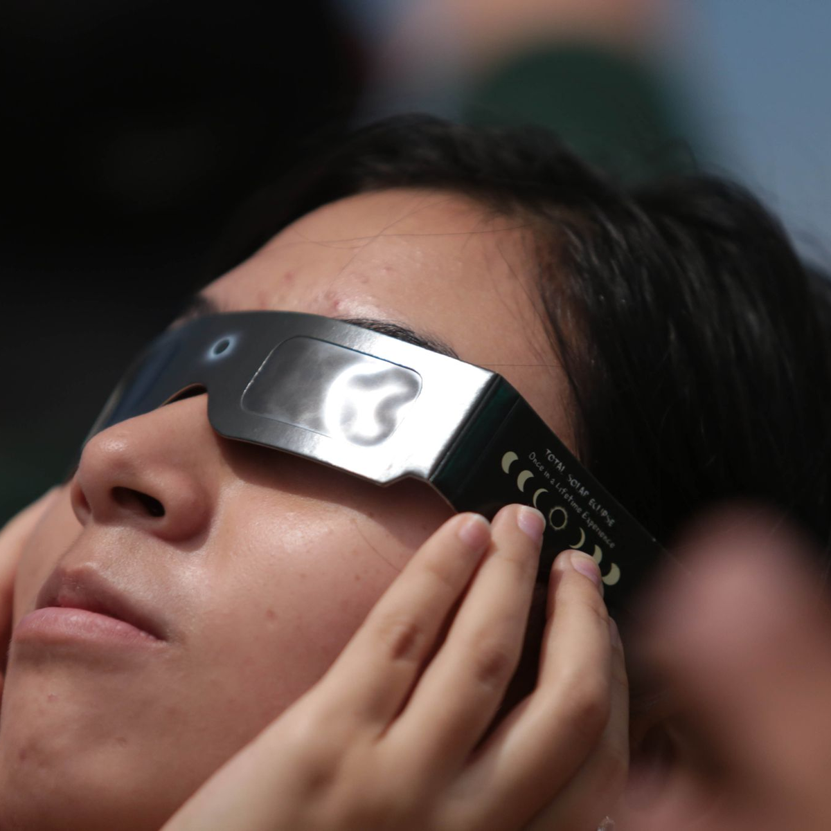 Millionen Menschen in Mexiko, den USA und Kanada konnten die Sonnenfinsternis miterleben. - Foto: Eduardo Resendiz/dpa