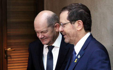 Olaf Scholz und Isaac Herzog (Archiv) - Foto: über dts Nachrichtenagentur