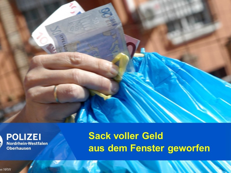 POL-OB: Seniorin wirft Erspartes aus dem Fenster - Telefonbetrüger nehmen Oberhausenerinnen ins Visier - Foto: presseportal.de