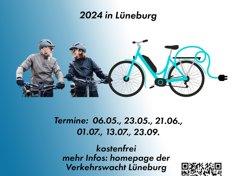 POL-LG: ++ Pedelec- & E-Bike-Kurse für Seniorinnen und Senioren (Zielgruppe Ü65) ++ neue Kurse von Verkehrswacht und Polizei ++ Anmeldung erforderlich ++ - Foto: presseportal.de