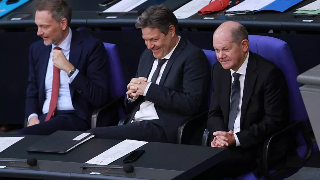 Christian Lindner, Robert Habeck, Olaf Scholz (Archiv) - Bild: über dts Nachrichtenagentur