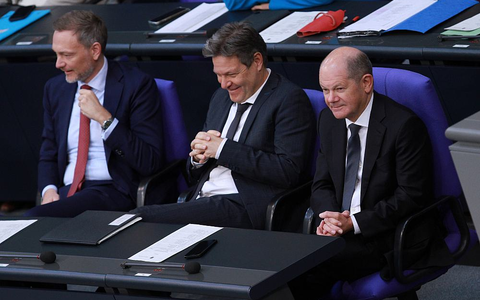 Christian Lindner, Robert Habeck, Olaf Scholz (Archiv) - Foto: über dts Nachrichtenagentur