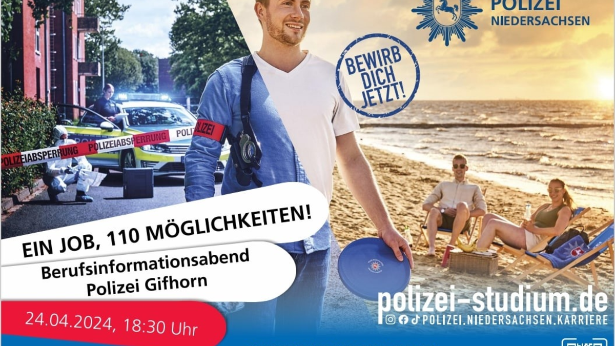 POL-GF: Berufsinformationsabend der Polizei Gifhorn - Foto: presseportal.de