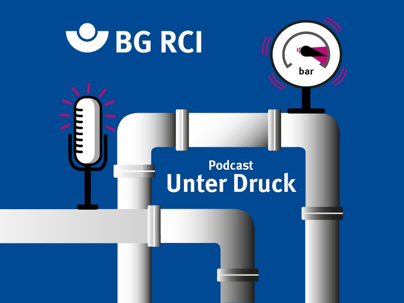Hör Dich schlau mit Unter Druck / Neuer Podcast für Anlagen- und Verfahrenssicherheit der BG RCI - Foto: presseportal.de