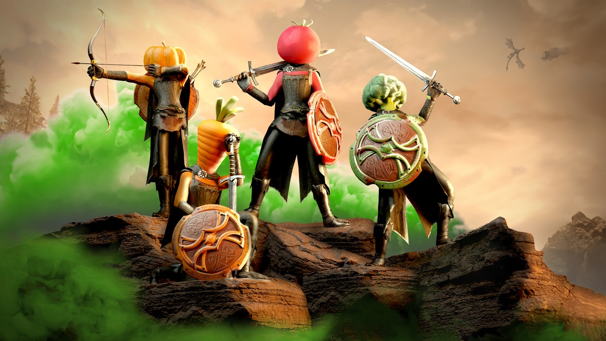 Über 19.000 Gamer weltweit vereinen sich, um Veggies zum ultimativen Power-Up in Top-Spielen zu machen! - Foto: presseportal.de