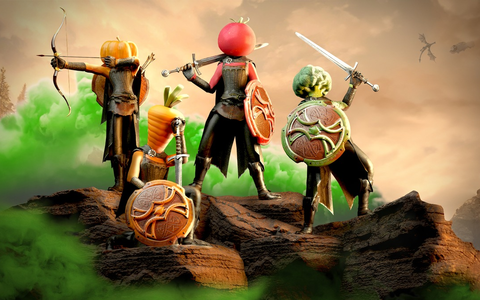 Über 19.000 Gamer weltweit vereinen sich, um Veggies zum ultimativen Power-Up in Top-Spielen zu machen! - Foto: presseportal.de