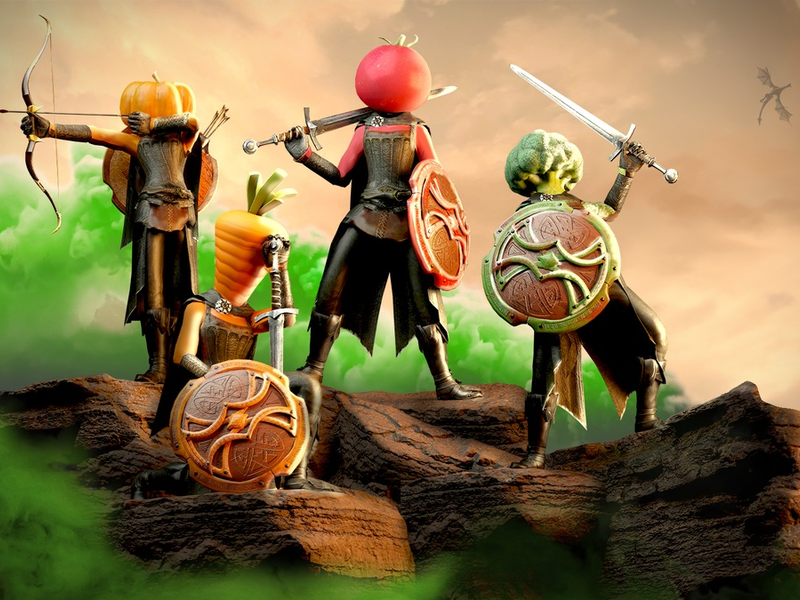 Über 19.000 Gamer weltweit vereinen sich, um Veggies zum ultimativen Power-Up in Top-Spielen zu machen! - Foto: presseportal.de