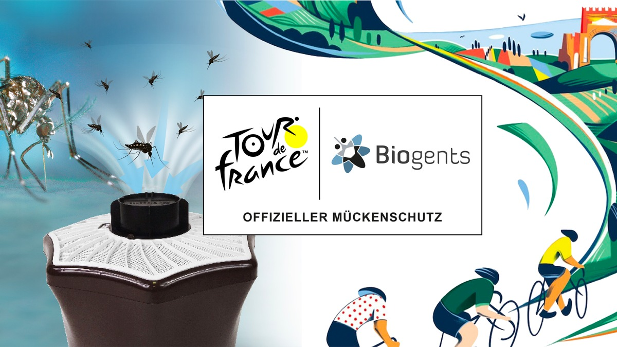 Biogents und Tour de France sind Exklusivpartner / Weg frei für offiziellen Mückenschutz - Foto: presseportal.de
