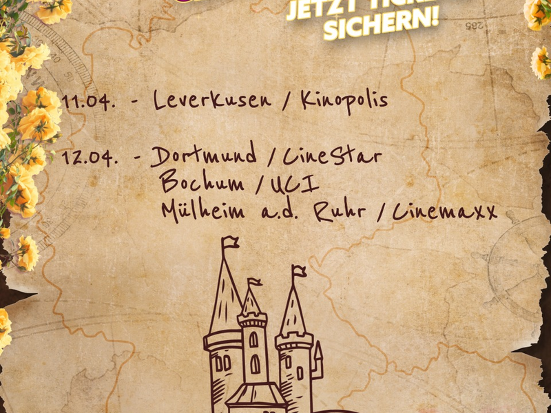 CHANTAL IM MÄRCHENLAND: Kinotour geht in die Verlängerung - Foto: presseportal.de