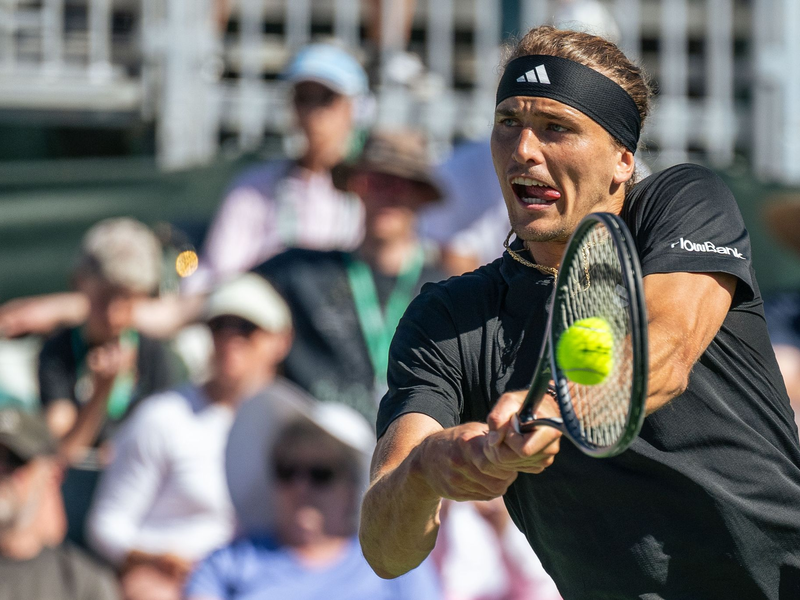 Hat beim Masters in Monte-Carlo das Achtelfinale erreicht: Alexander Zverev. - Foto: Maximilian Haupt/dpa/Archivbild