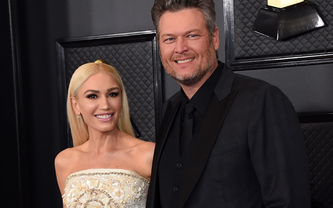 US-Sängerin Gwen Stefani und Blake Shelton bei der 62. Grammy-Verleihung im Januar 2020 in Los Angeles. - Foto: Jordan Strauss/Invision via AP/dpa