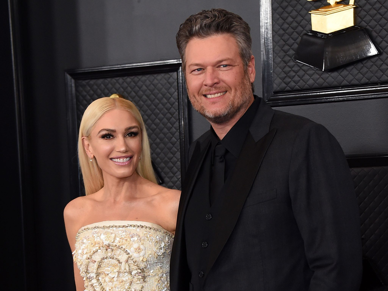 US-Sängerin Gwen Stefani und Blake Shelton bei der 62. Grammy-Verleihung im Januar 2020 in Los Angeles. - Foto: Jordan Strauss/Invision via AP/dpa