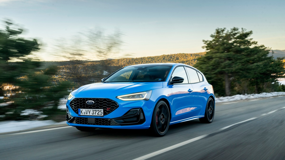 Rundstreckentauglicher Ford Focus ST Edition: vielseitigster Kompaktsportler in der Geschichte dieser Modellreihe - Foto: presseportal.de