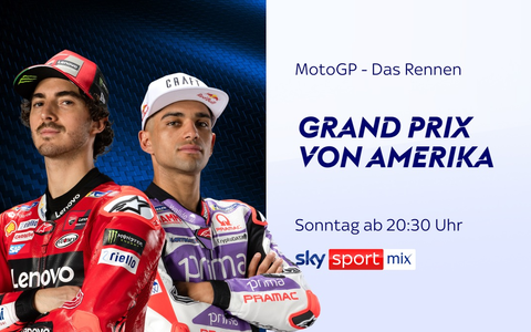 Das komplette Grand-Prix-Wochenende der MotoGP(TM) auf dem Circuit of the Americas am Wochenende live bei Sky Sport - Foto: presseportal.de