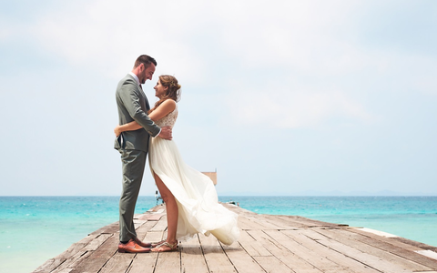 Jörn Saskia Gestrandet... in den Flitterwochen - Foto: SAT.1/ Tan Nian Xing, presseportal.de