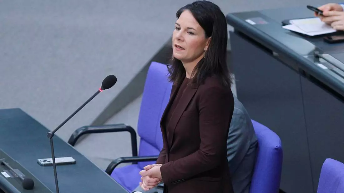 Annalena Baerbock am 10.04.2024 - Bild: über dts Nachrichtenagentur