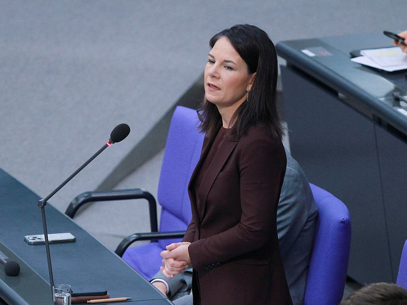 Annalena Baerbock am 10.04.2024 - Foto: über dts Nachrichtenagentur