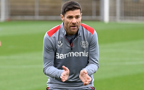 Will mit Bayer das Triple holen: Xabi Alonso. - Foto: Roberto Pfeil/dpa