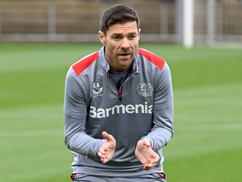 Will mit Bayer das Triple holen: Xabi Alonso. - Foto: Roberto Pfeil/dpa