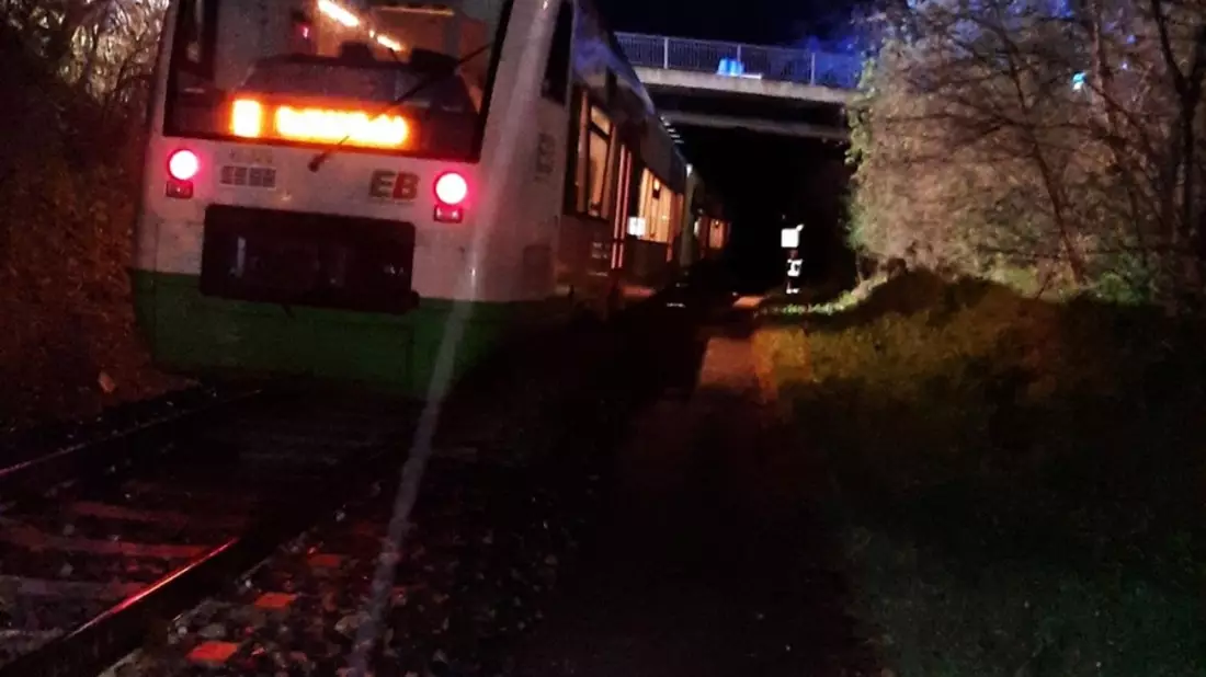 BPOLI EF: Gefährlicher Eingriff in den Bahnverkehr bei Pößneck, Bundespolizei bittet um Mithilfe - Bild: presseportal.de