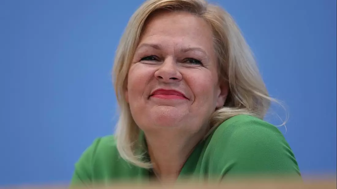 Nancy Faeser (Archiv) - Bild: über dts Nachrichtenagentur