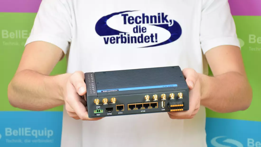 5G-Industrie-Router - Bild: BellEquip GmbH über pressetext.de