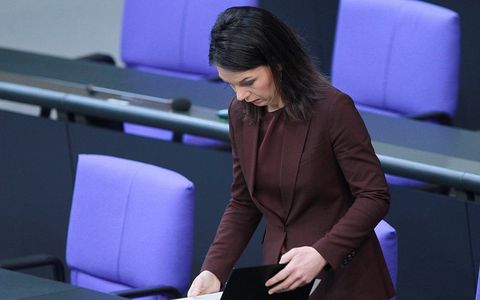 Annalena Baerbock am 10.04.2024 - Foto: über dts Nachrichtenagentur