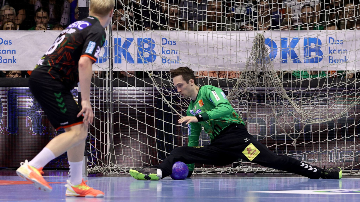 Magdeburgs Torhüter Nikola Portner hatte eine positive Dopingprobe. - Foto: Eroll Popova/dpa