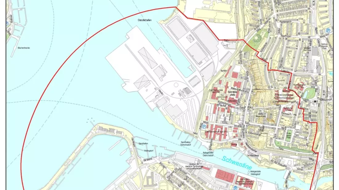 POL-KI: 251106.3 Kiel: Dienstag 11.November 2025 Bombenentschärfung Schleuseninsel Holtenau - Bild: presseportal.de