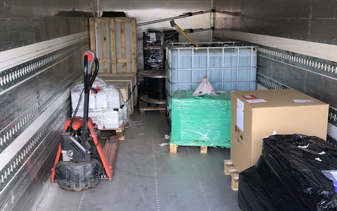 POL-WE: + Autobahnpolizei stoppt Lkw + - Foto: presseportal.de