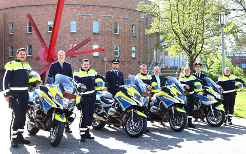 POL-VIE: Unterstützung auf zwei Rädern - Viersen hat wieder eine Motorrad-Staffel - Foto: presseportal.de