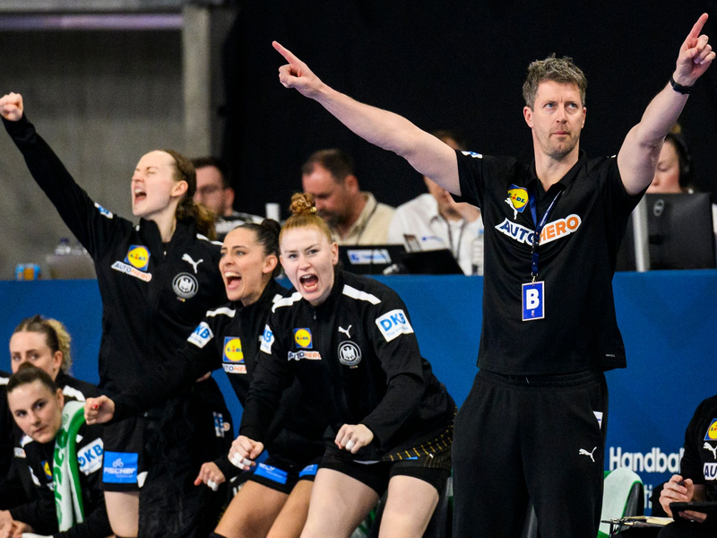 Die DHB-Frauen feierten einen erfolgreichen Auftakt in die Olympia-Qualifikation. - Foto: Tom Weller/dpa