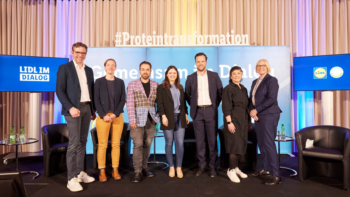 Lidl lädt zum Dialog: Wie gelingt der Übergang zur gesunden und nachhaltigen Proteinversorgung? - Foto: presseportal.de
