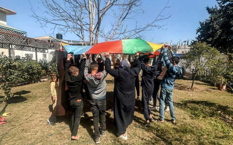 Krieg in Gaza: SOS-Kinderdorf Rafah nimmt 88 elternlose Kinder auf - Foto: presseportal.de