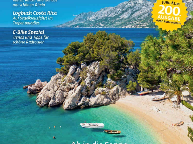 Zum Jubiläum geht es nach Kroatien: ADAC Reisemagazin widmet dem Traumziel in seiner 200. Ausgabe fast 60 Seiten - Foto: presseportal.de