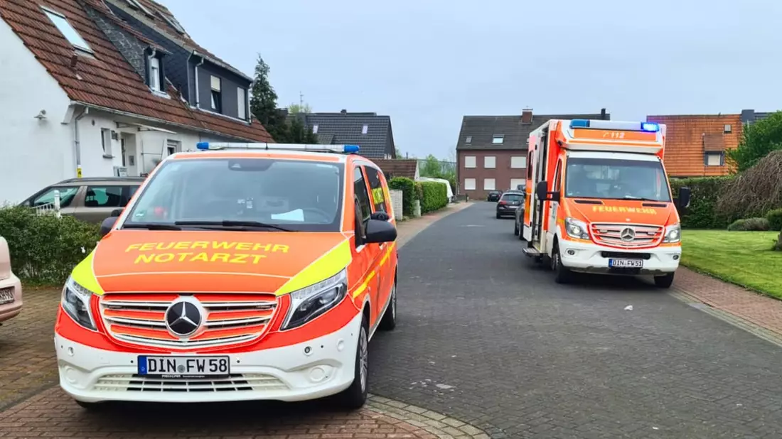 FW Hünxe: Amtshilfe für den Rettungsdienst - Bild: presseportal.de