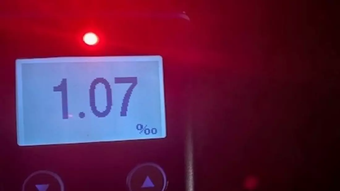 BPOL-FL: Tornesch- Autofahrer fährt in Schlangenlinien; 1,07 Promille - Bild: presseportal.de