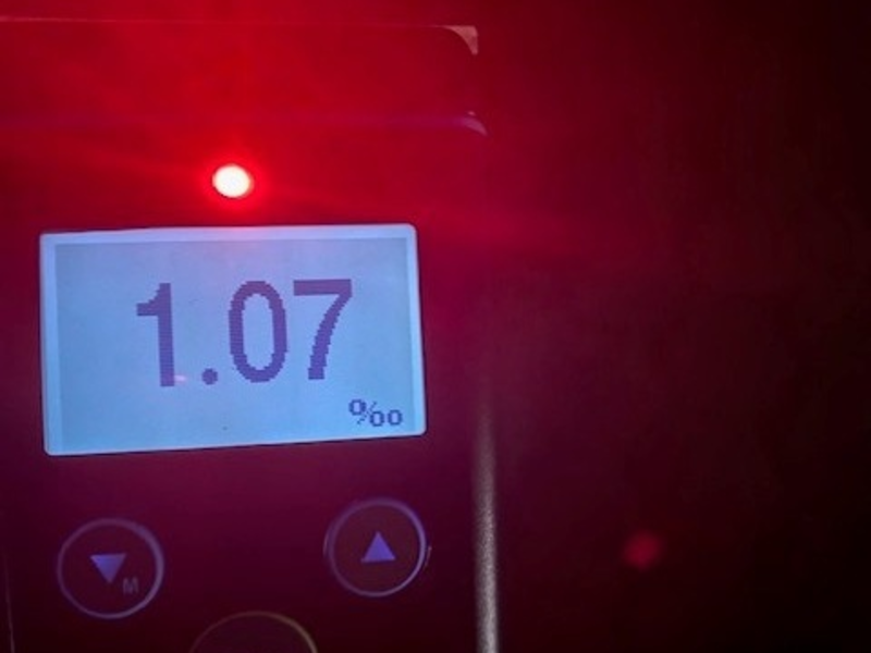 BPOL-FL: Tornesch- Autofahrer fährt in Schlangenlinien; 1,07 Promille - Foto: presseportal.de