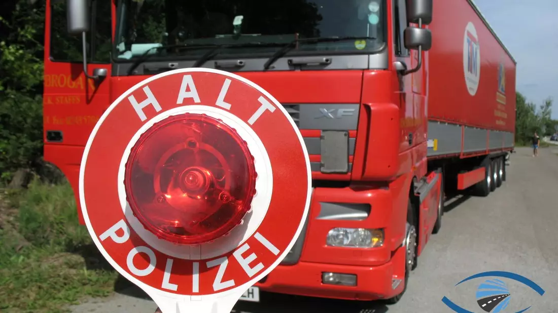 POL-PPWP: Polizei Rheinland-Pfalz unterstützt bundesweiten Aktionstag zur Verkehrssicherheit sicher.mobil.leben - Güterverkehr im Blick - Bild: presseportal.de