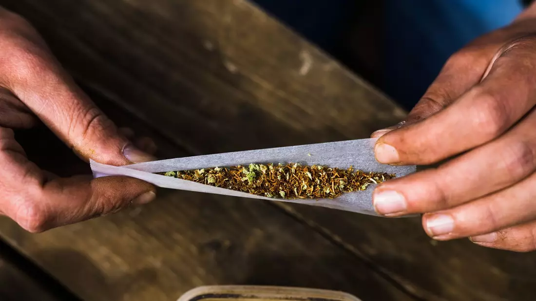 Das neue Cannabis-Gesetz hat einen Angeklagten, der rund 450 Kilogramm Marihuana eingeführt haben soll, vor einer Strafe bewahrt. - Bild: Philipp von Ditfurth/dpa