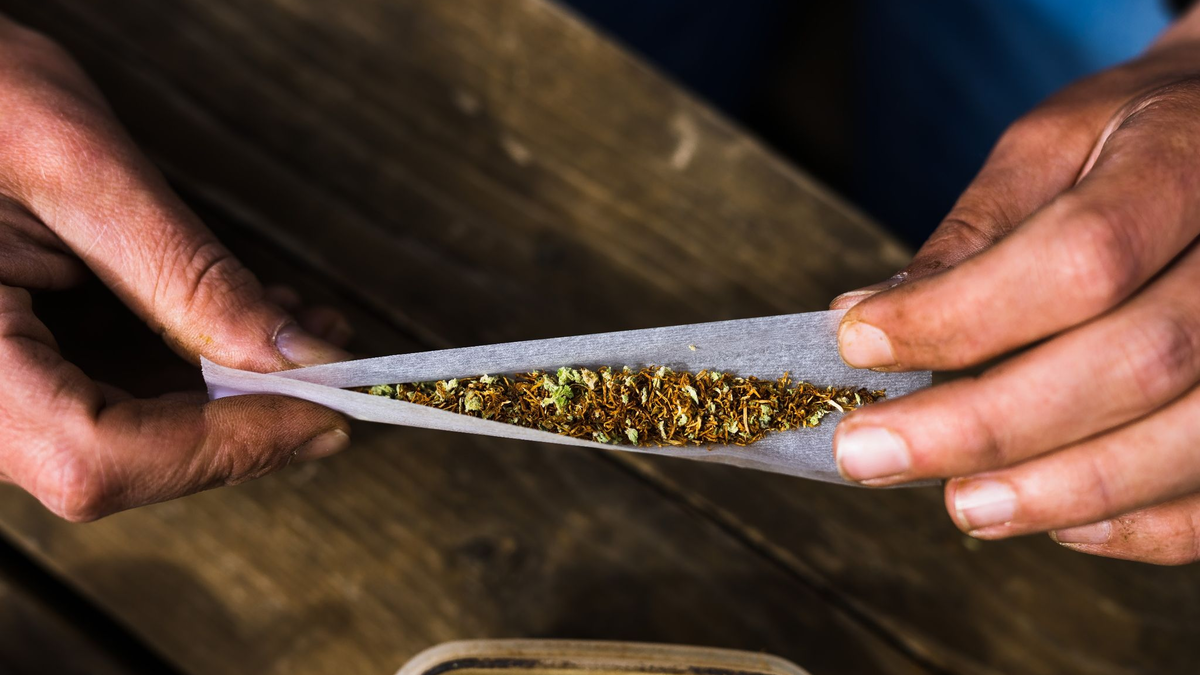 Das neue Cannabis-Gesetz hat einen Angeklagten, der rund 450 Kilogramm Marihuana eingeführt haben soll, vor einer Strafe bewahrt. - Foto: Philipp von Ditfurth/dpa