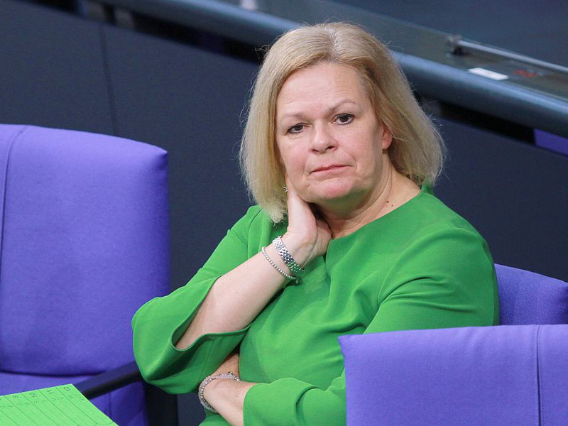 Nancy Faeser (Archiv) - Foto: über dts Nachrichtenagentur