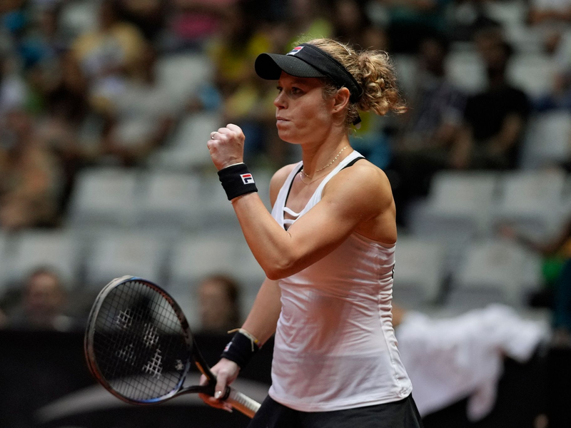 Laura Siegemund gewann ihr Spiel gegen die Brasilianerin Beatriz Haddad Maia. - Foto: Andre Penner/AP