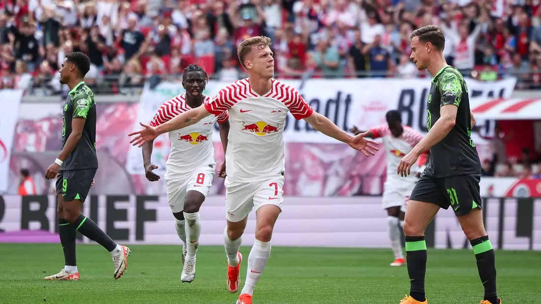 Marco Rose sitzt auch am Mittwoch im DFB-Pokal gegen Frankfurt auf der RB-Bank. - Bild: Jan Woitas/dpa