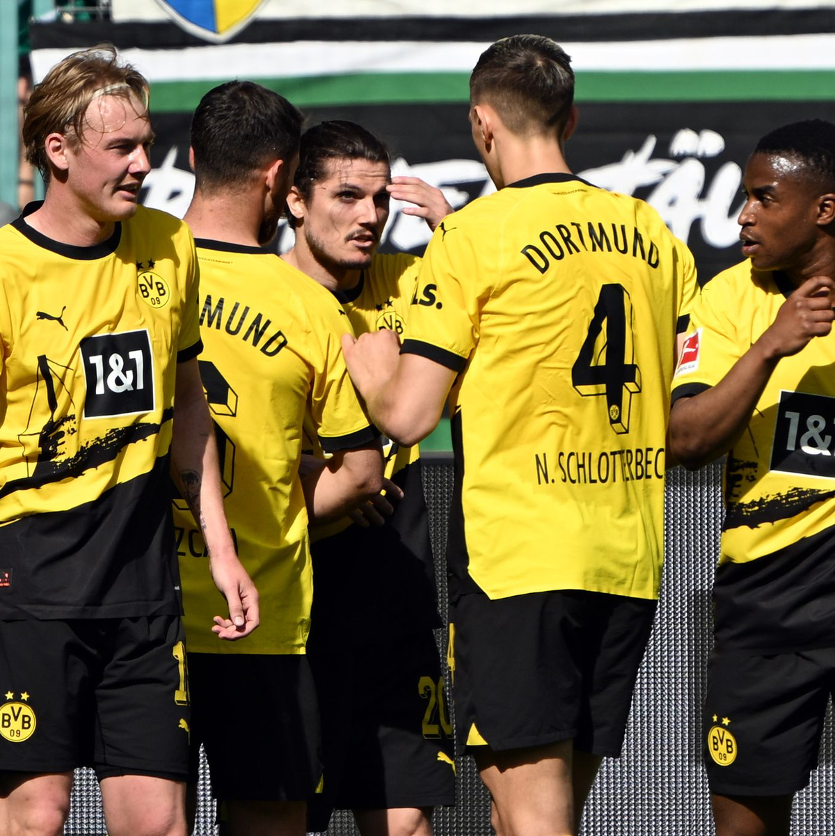 Das Borussen-Duell endete ohne Sieger. - Foto: Federico Gambarini/dpa