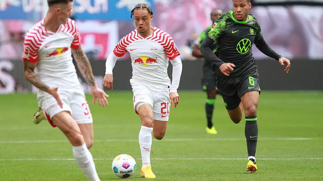 RB Leipzig - VfL Wolfsburg am 13.04.2024 - Bild: über dts Nachrichtenagentur