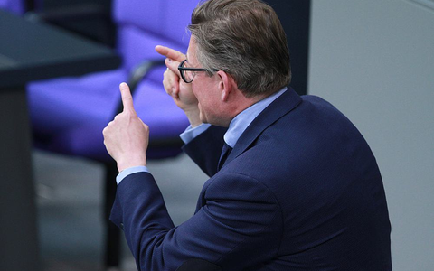 Konstantin von Notz am 11.04.2024 - Foto: über dts Nachrichtenagentur