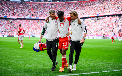 Kingsley Coman würde bei Al-Nassr neben Ex-Weltfußballer Cristiano Ronaldo und seinem ehemaligen Bayern-Teamkollegen Sadio Mané auflaufen. - Foto: Tom Weller/dpa